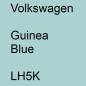 Preview: Volkswagen, Guinea Blue, LH5K.